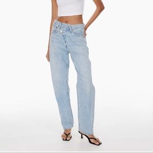 Agolde criss cross jean - suburbia